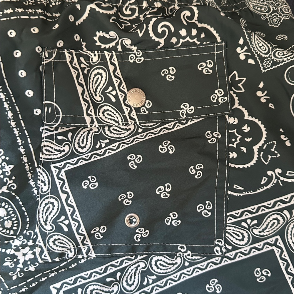NWT Bather Bandana Swim Trunks - Picture 8 of 9